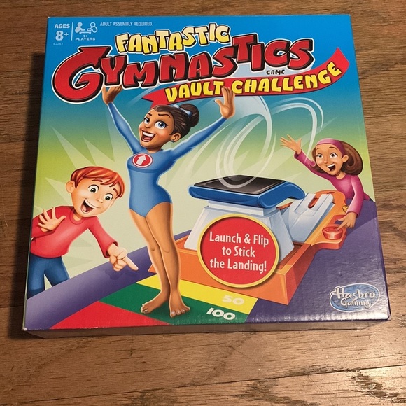 Hasbro Toys Hasbro Fantastic Gymnastics Game Vault Challenge Ages 8